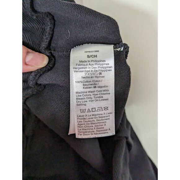 Madewell Black Twill Jacquard Tapered Pants - Size Small - Picture 9 of 10